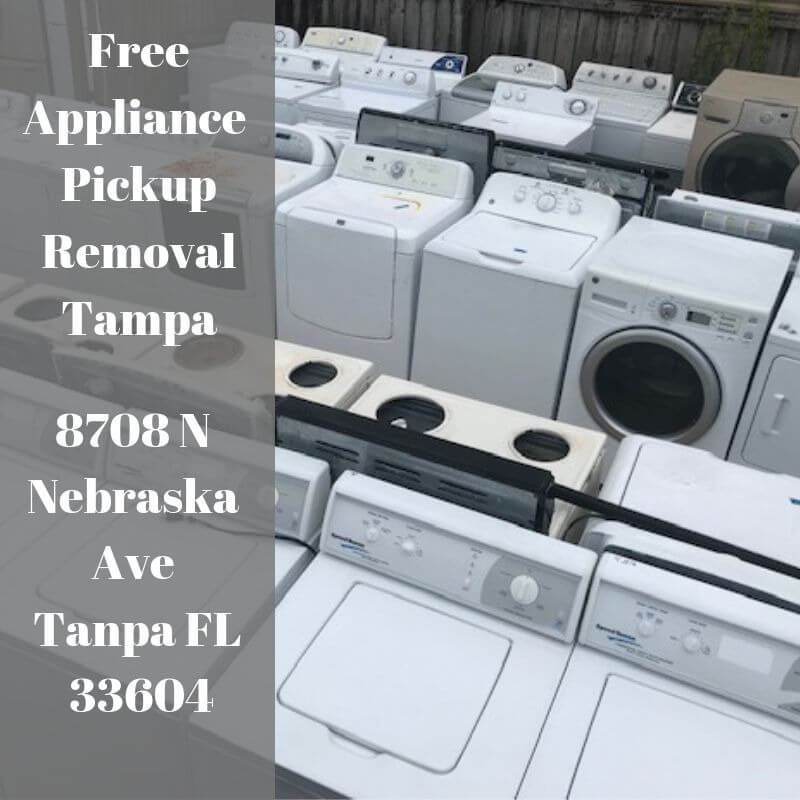 free removal of old appliances