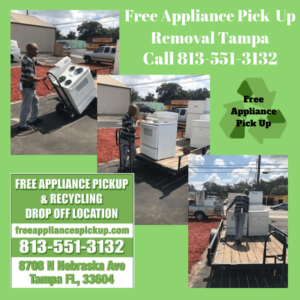 Free Appliance Pickup removal Tampa